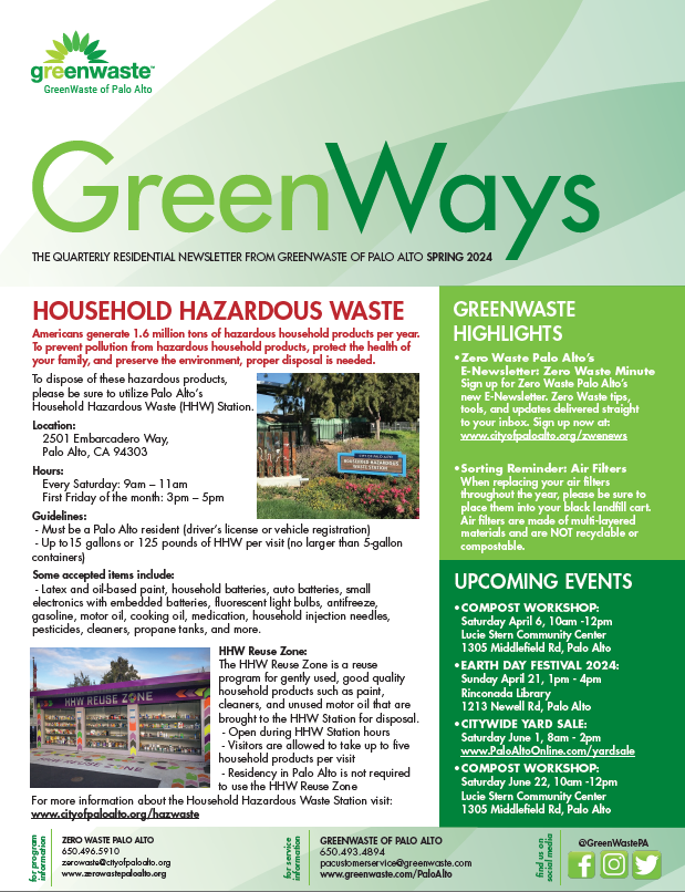 GreenWaste Fall 2021 Residential Newsletter Image