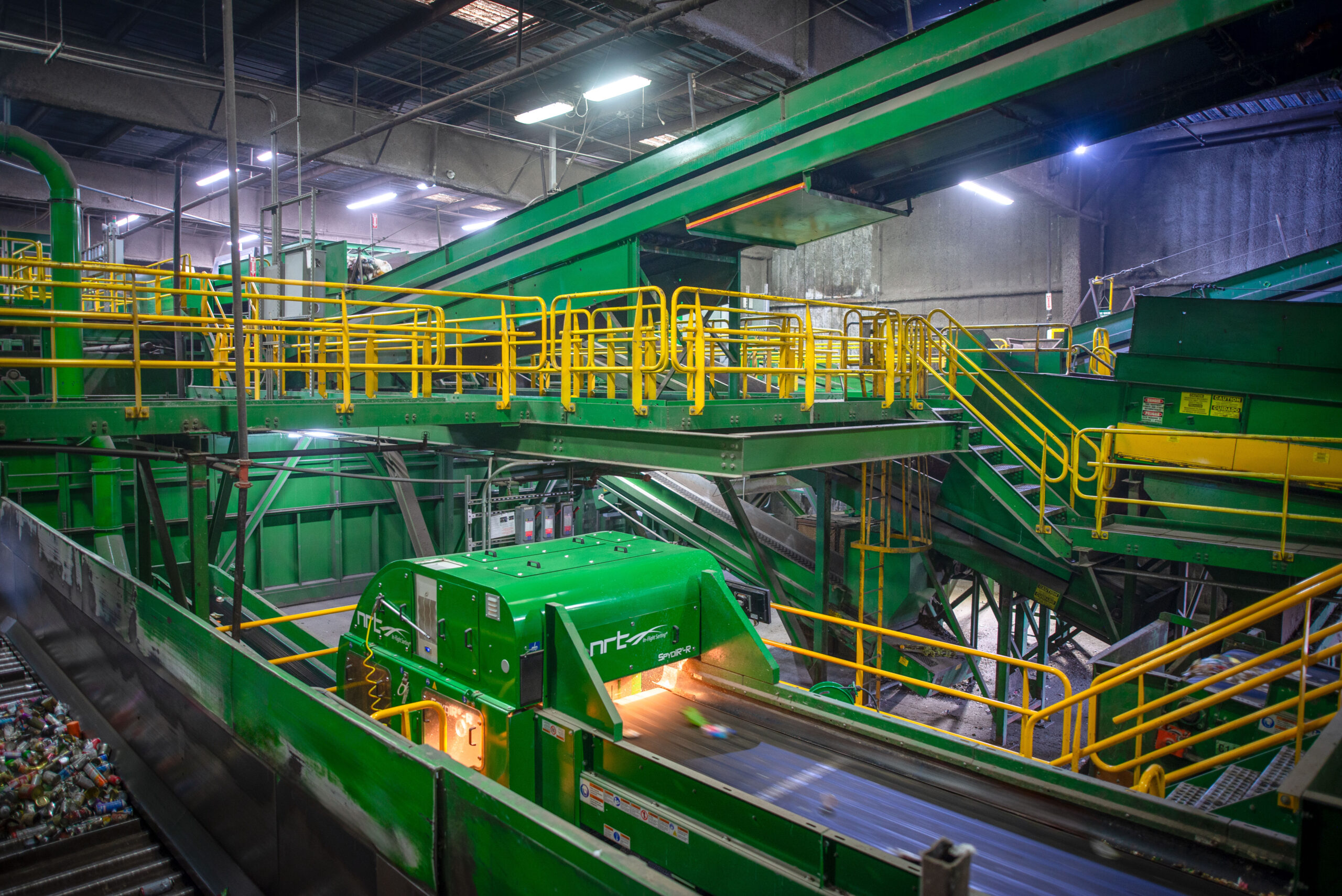 Optical sorter at MRF