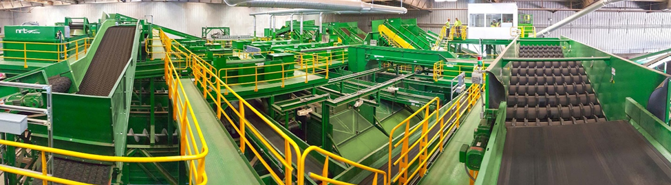 GreenWaste Materials Recovery Facility in San Jose, CA.
