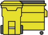 Yellow Bin Cart